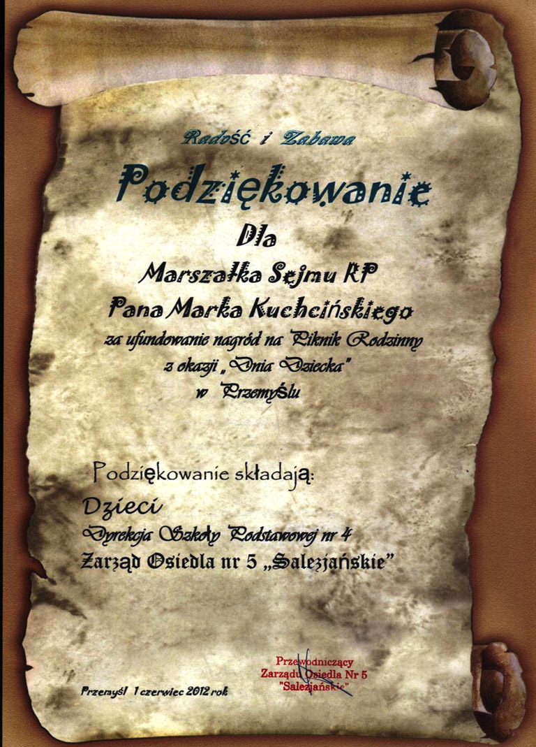 Podziekowania_Piknik_Rodzin