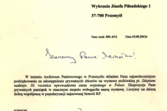 Podziekowania_Archiwum_Panstwowe