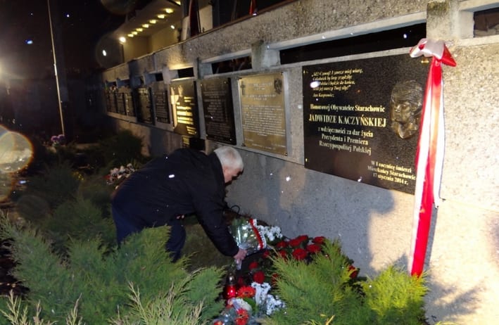 tablica sp Jadwigi Kaczynskiej