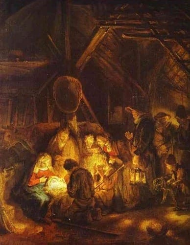 Rembrandt – Boże Narodzenie (1)